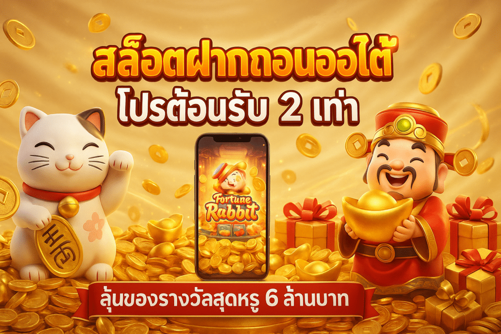 สล็อตฝากถอนออโต้