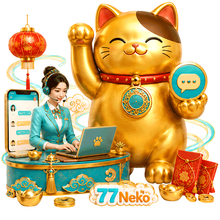 แอดไลน์ 77neko เพื่อเชื่อมต่อทีมงานแบบรวดเร็ว
