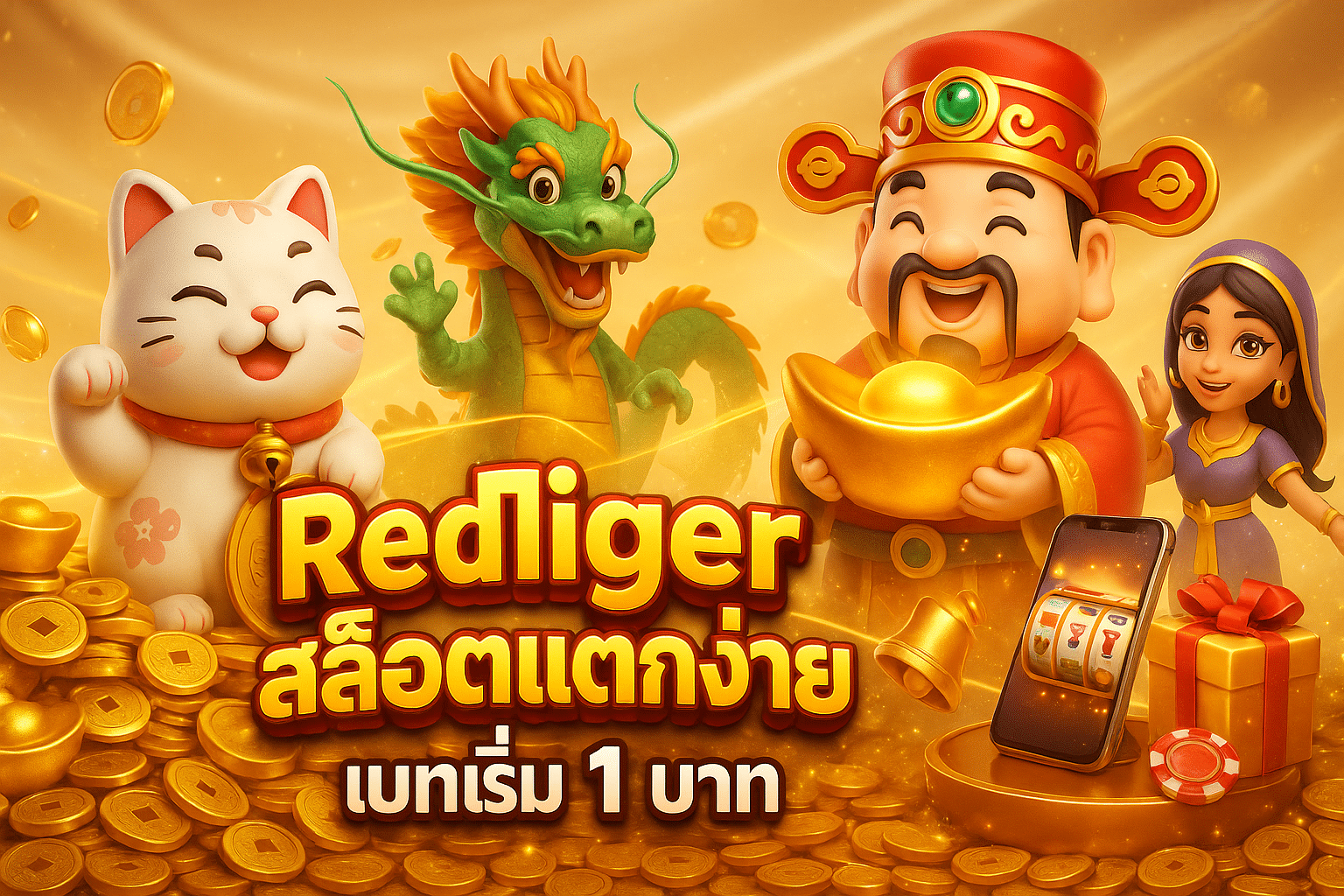 RedTiger สล็อตแตกง่าย